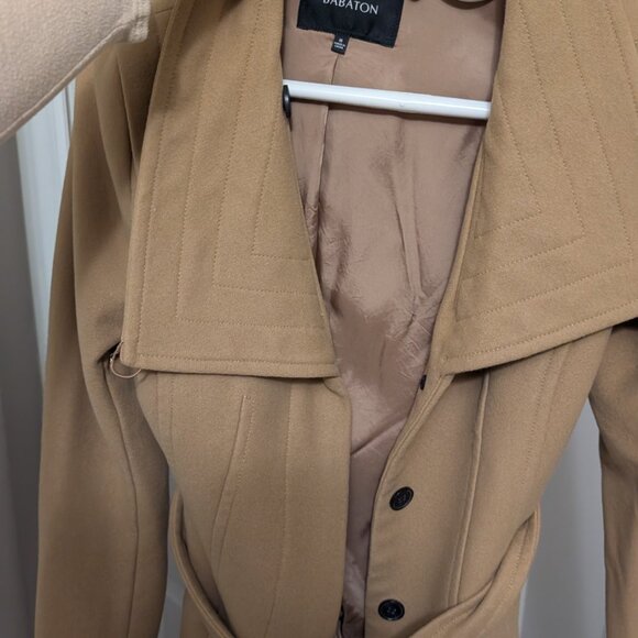 Aritzia Tan Belted Coat - Picture 6 of 6
